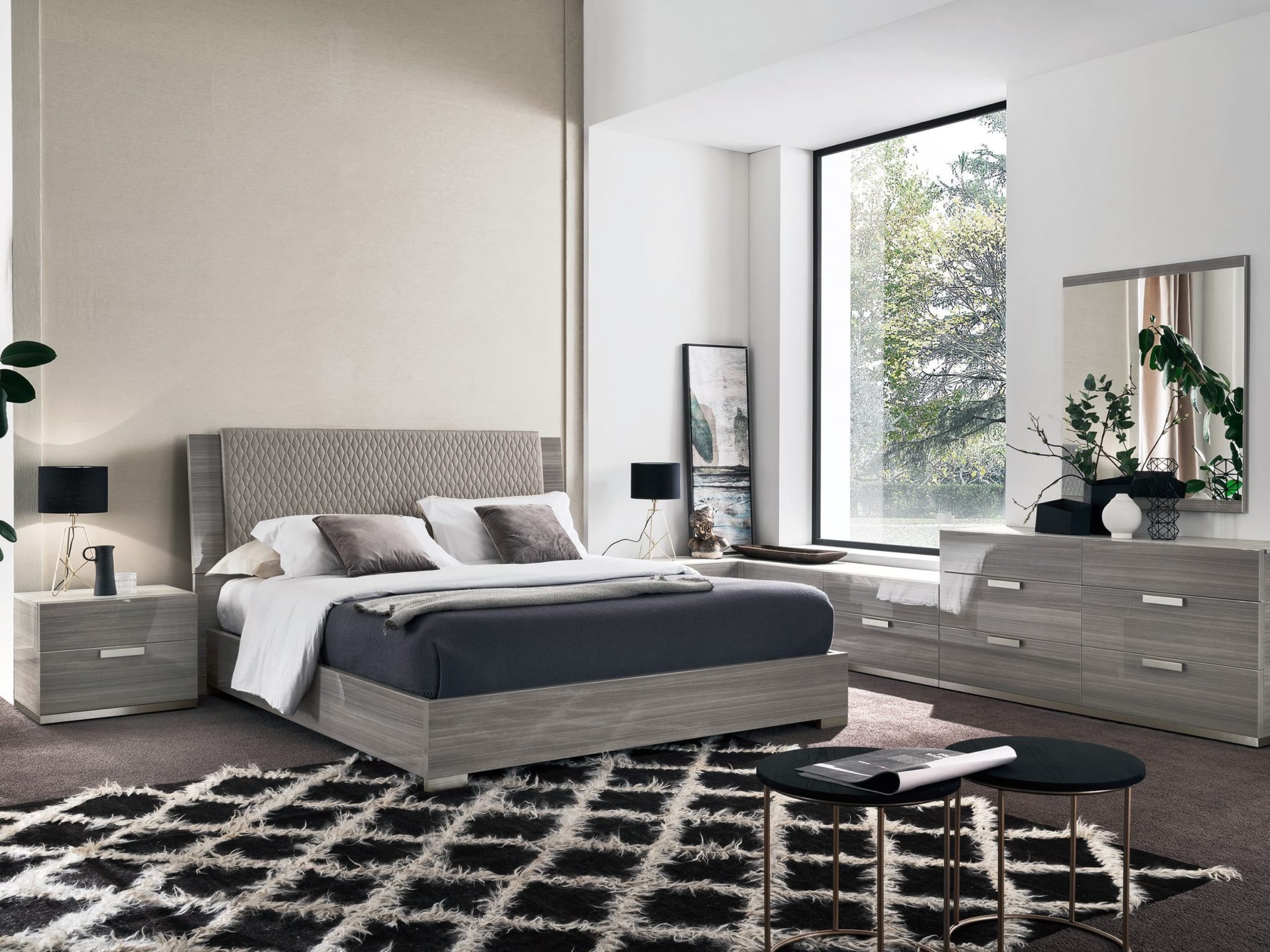 Alf Italia IRIS CK Bed Furnitalia Contemporary Italian Furniture