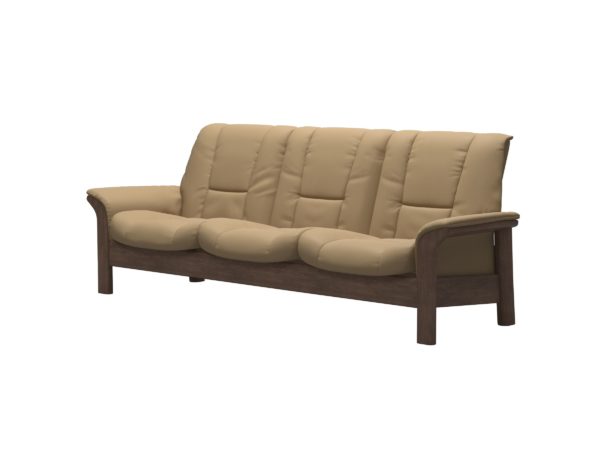 Stressless® Buckingham (L) 3-Seat Sofa Low-Back
