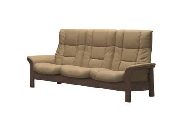 Stressless® Buckingham (L) 3-Seat Sofa High-Back