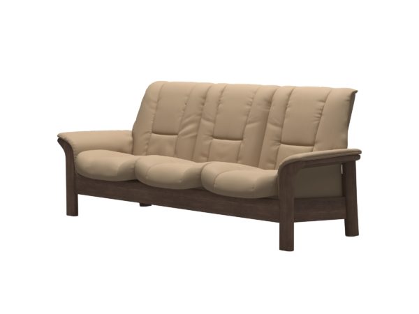 Stressless® Windsor 3-Seat Sofa Low Back