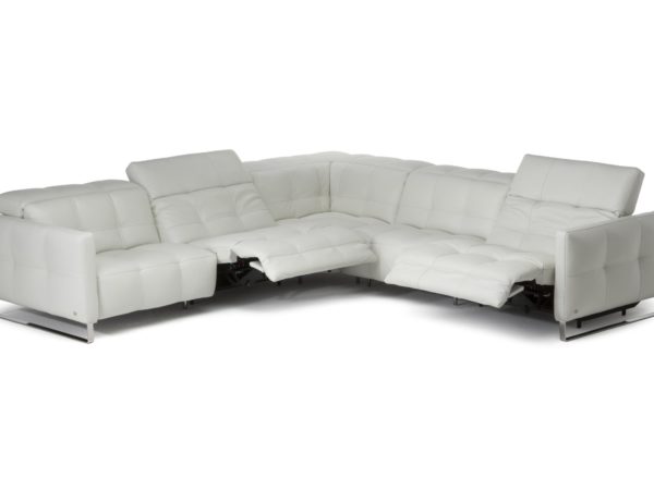 Natuzzi Italia Philo Sectional with Power Recliners