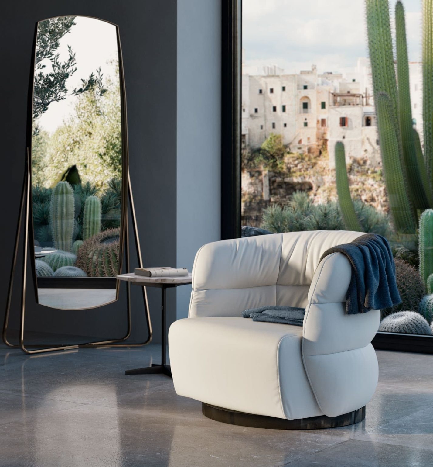 Natuzzi Italia Couture Armchair - Furnitalia | Contemporary Italian ...