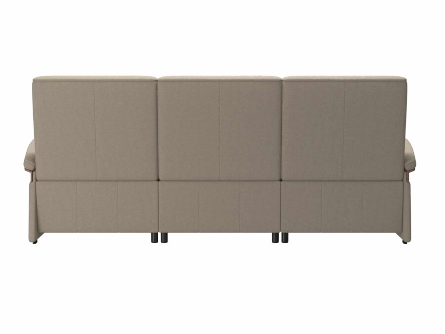 Stressless Mary Sofa with 2 recliners Wood Arms - 03