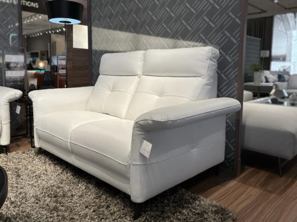 Estro Milano Diva Loveseat White 2