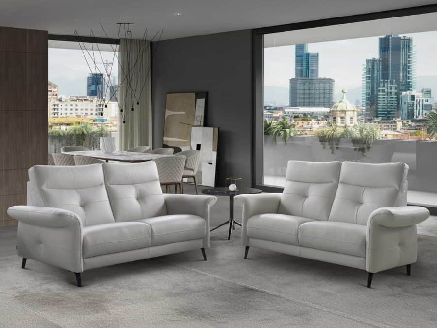 Estro Milano - Diva loveseat white 2