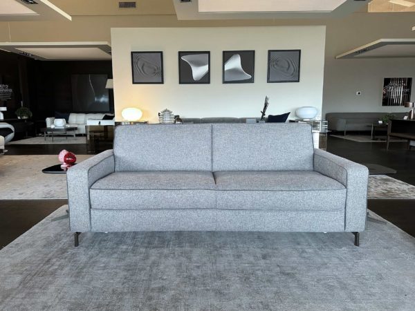 Natuzzi Italia Capriccio Sofa-Bed Medium Grey 2