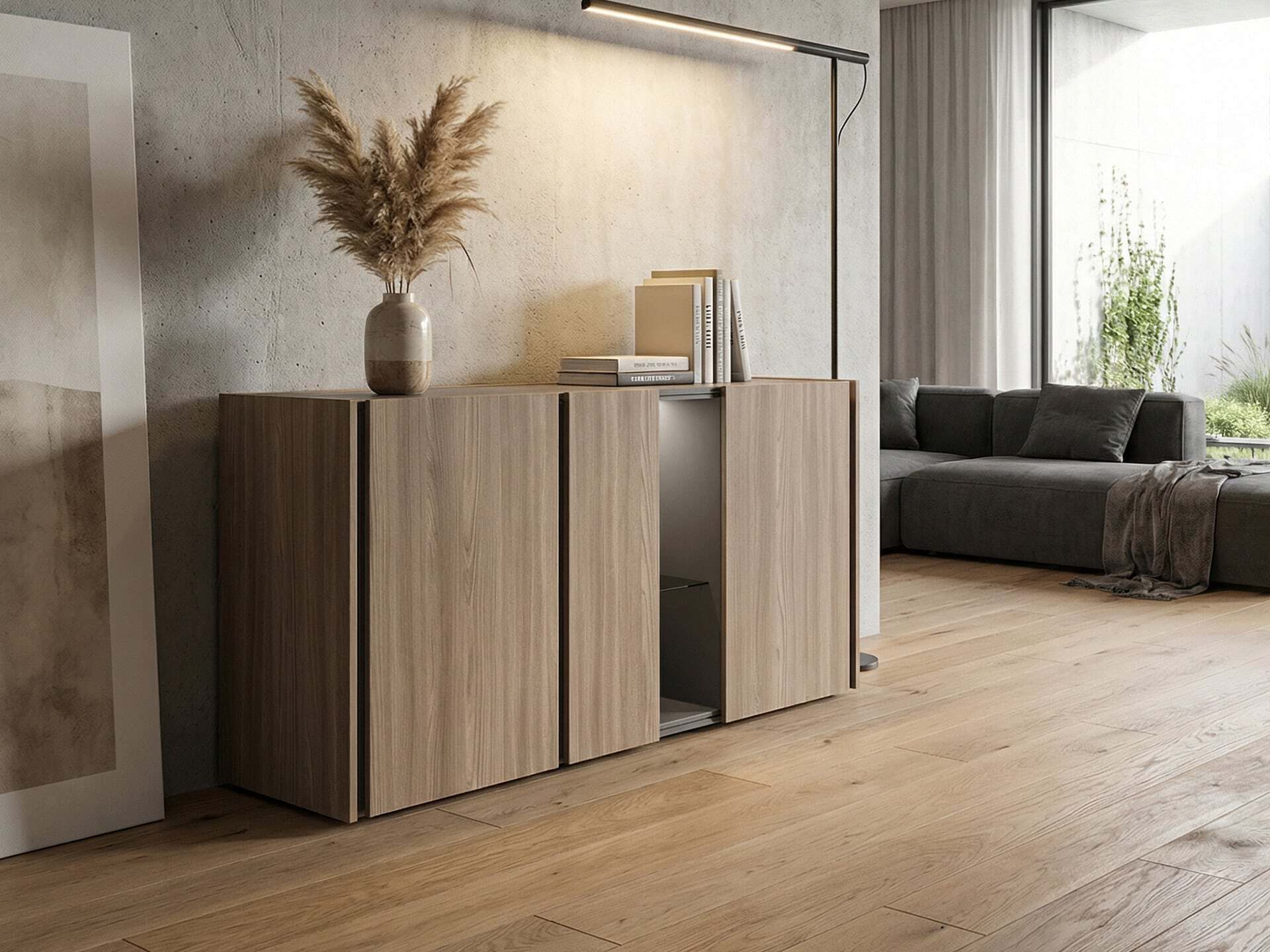 Alf DaFre DaDo Giorno Sideboard - Furnitalia | Architectural Precision