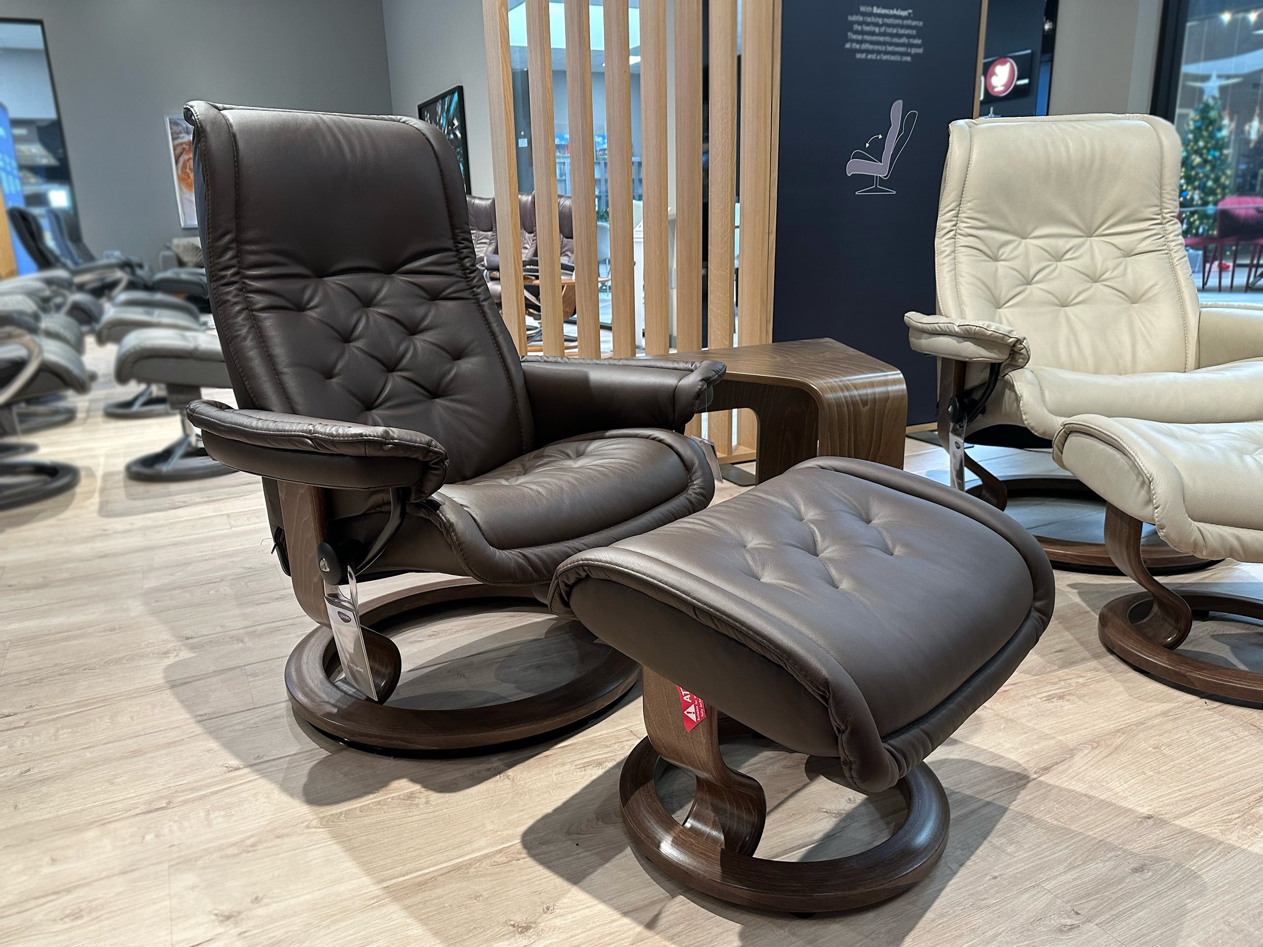 Stressless Royal Classic Espresso M Furnitalia Contemporary Italian Furniture Showroom