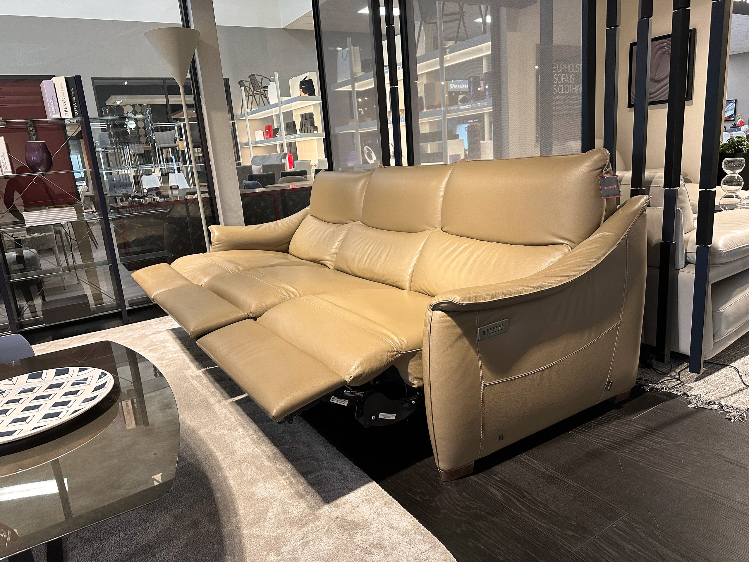 Natuzzi plie deals sofa