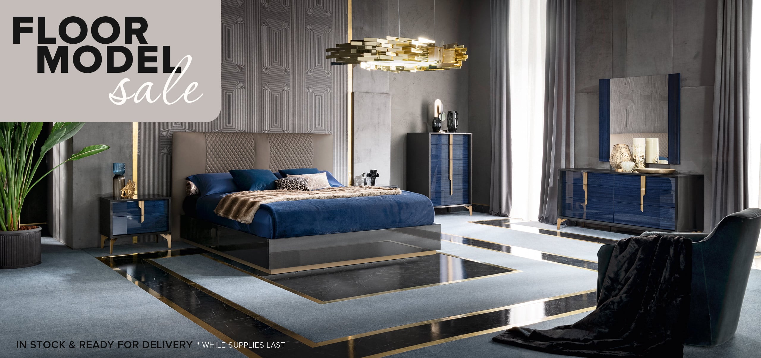 Oceanum Bedroom Set by Alf Italia - Floor Model Sale at Furnitalia