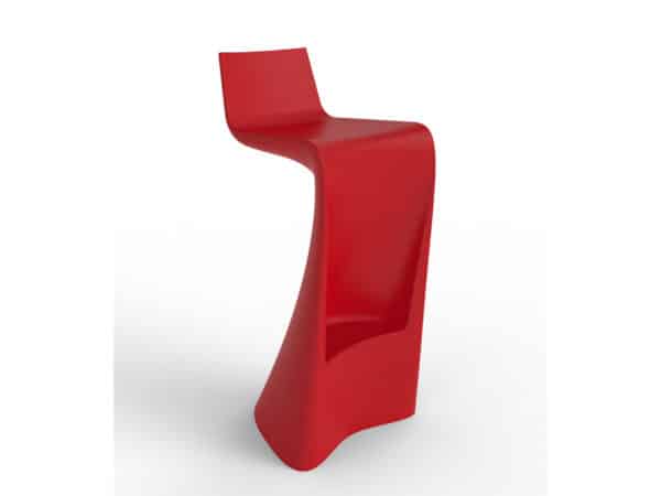 Vondom - Wing Barstool Red