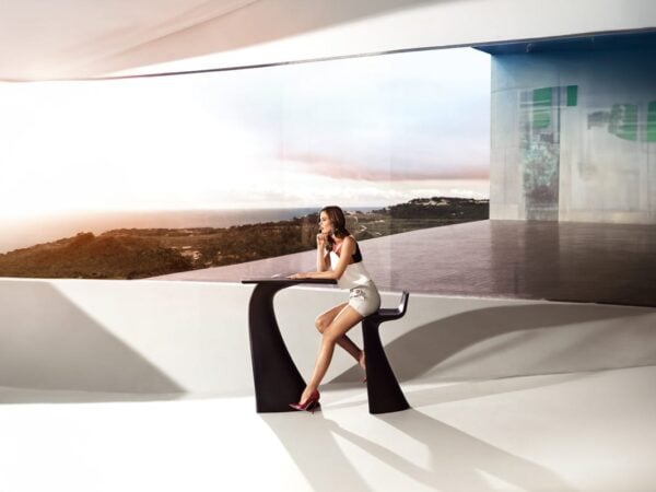 Vondom - Wing outdoor bar table and barstool