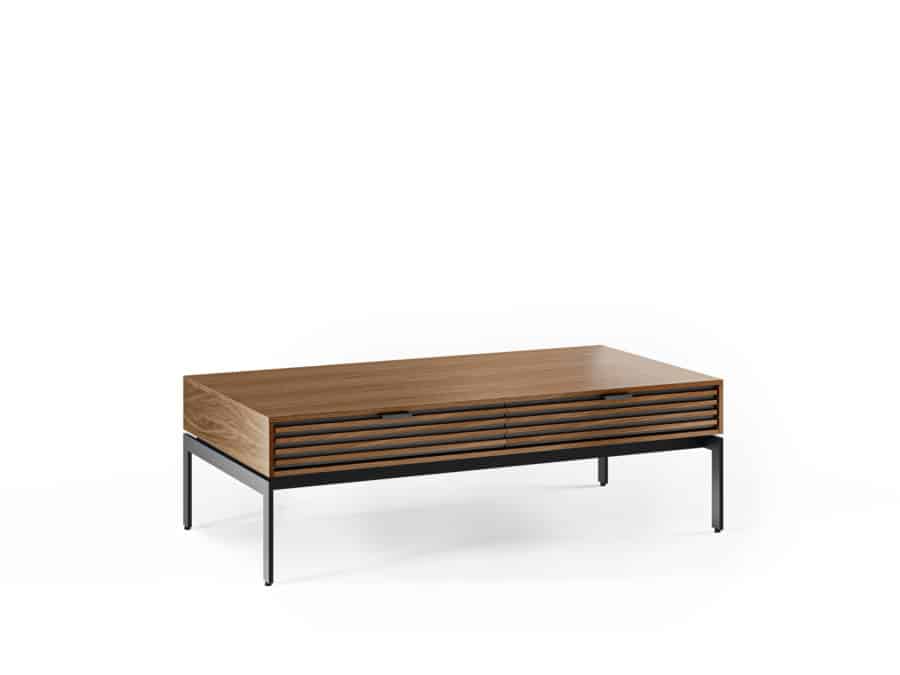 BDI Cora Coffee Table 1172 Natural Walnut modern occasional table