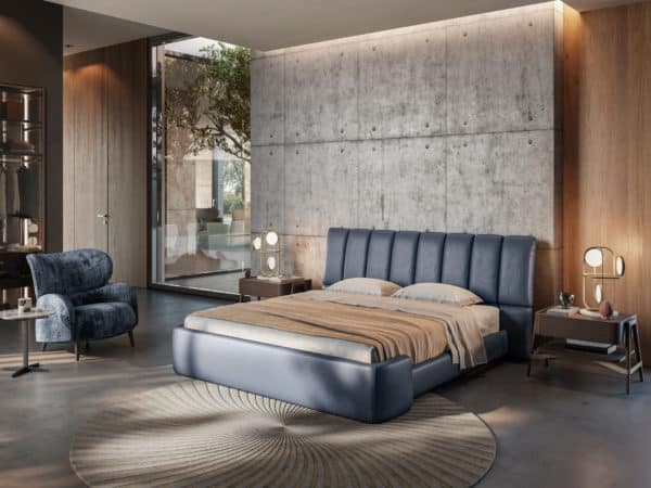 Natuzzi Italia Briq Bed