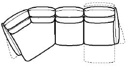 Natuzzi Italia Wellbe Sectional