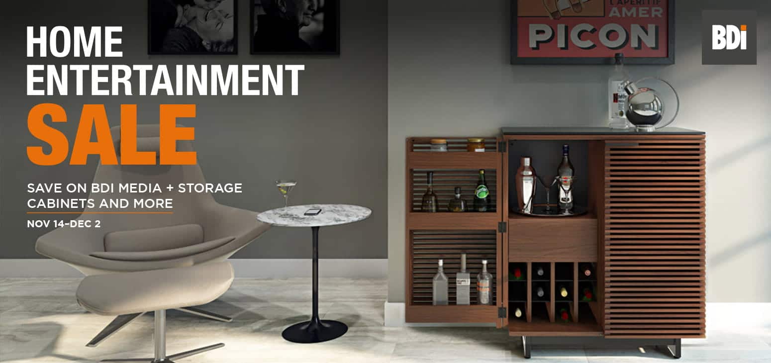 BDI Entertainment Furniture Sale 2024