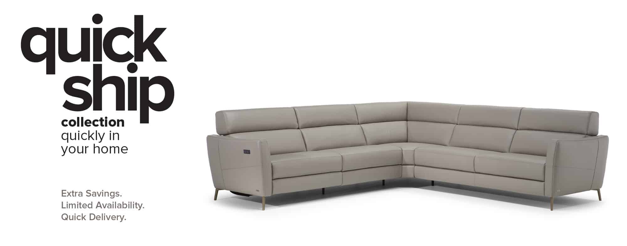 Natuzzi Editions QuickSHip