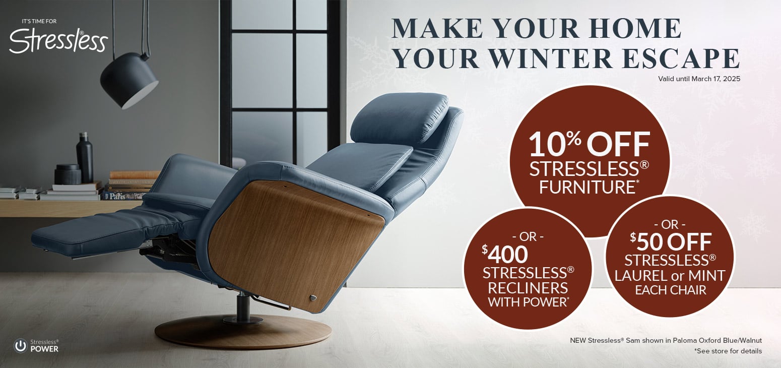 Stressless P1 Promotion - Take 10% OFF Stressless furniture