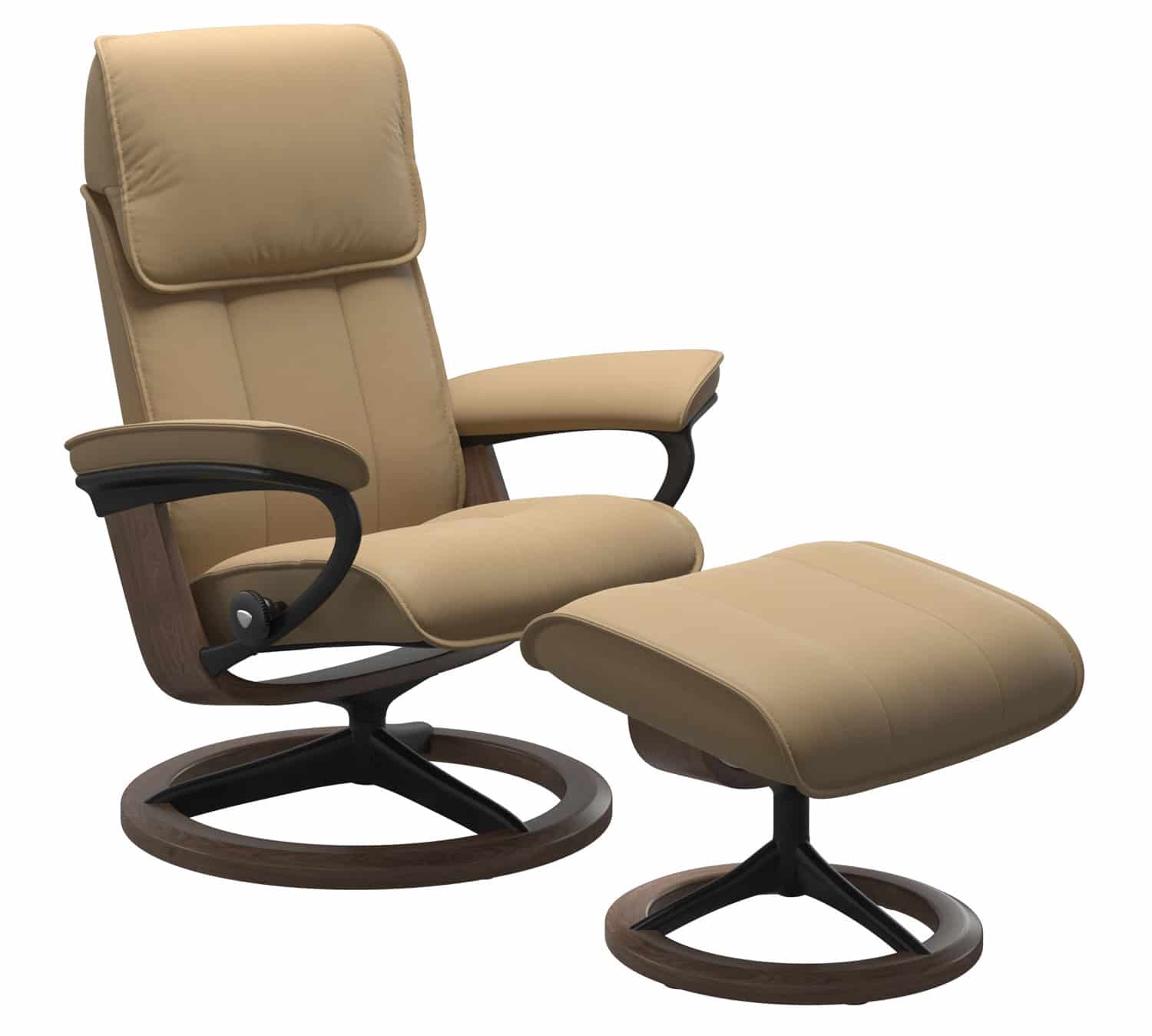 Stressless Admiral Recliner with Ottoman