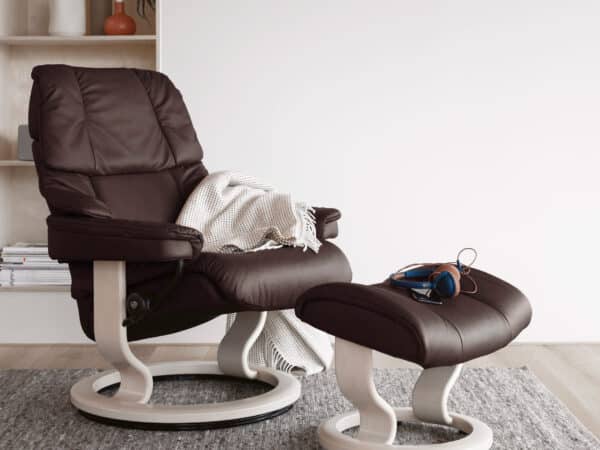 Stressless Reno Chair with Ottoman