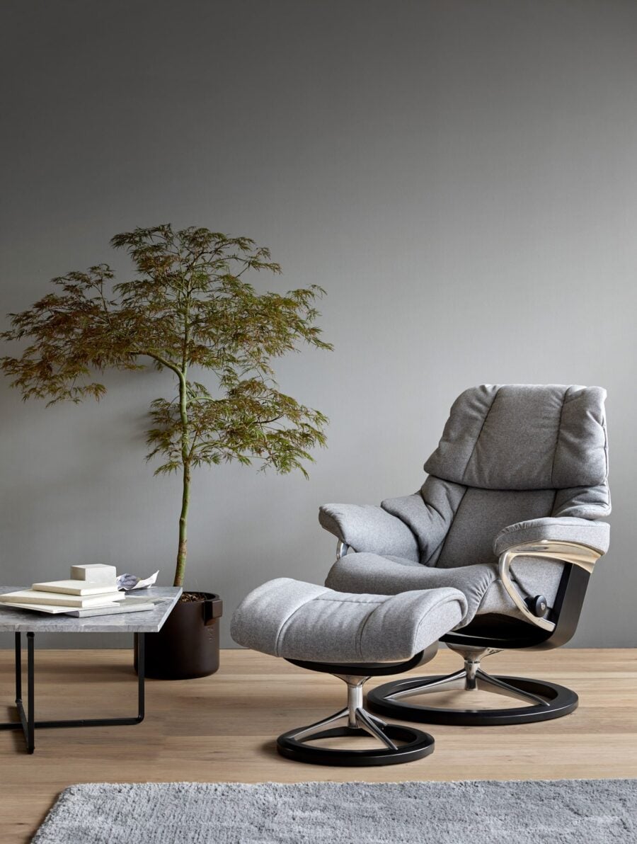 Stressless Reno Chair with Ottoman