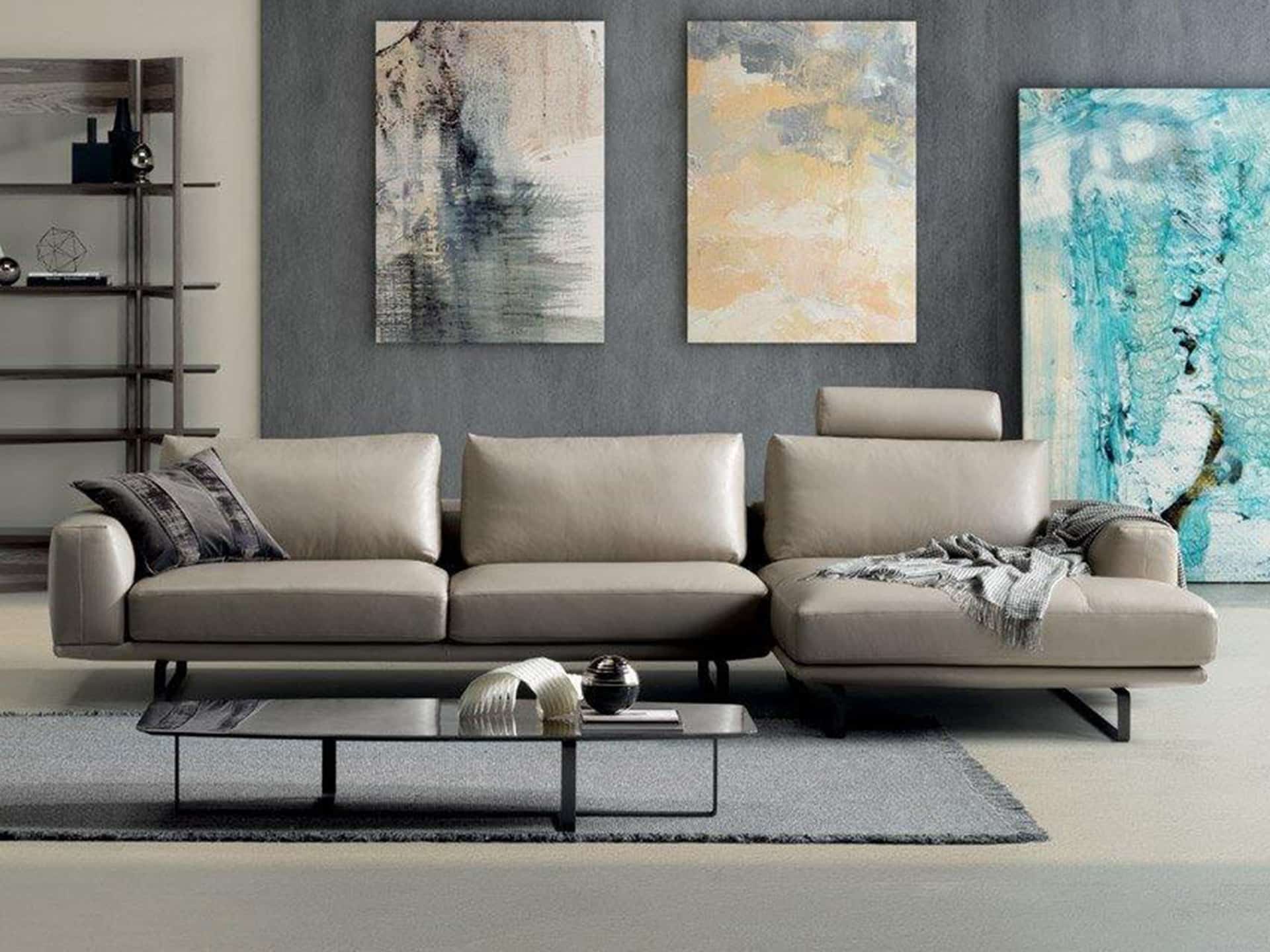 Natuzzi Italia Tempo Sectional - Furnitalia | Timeless Design with