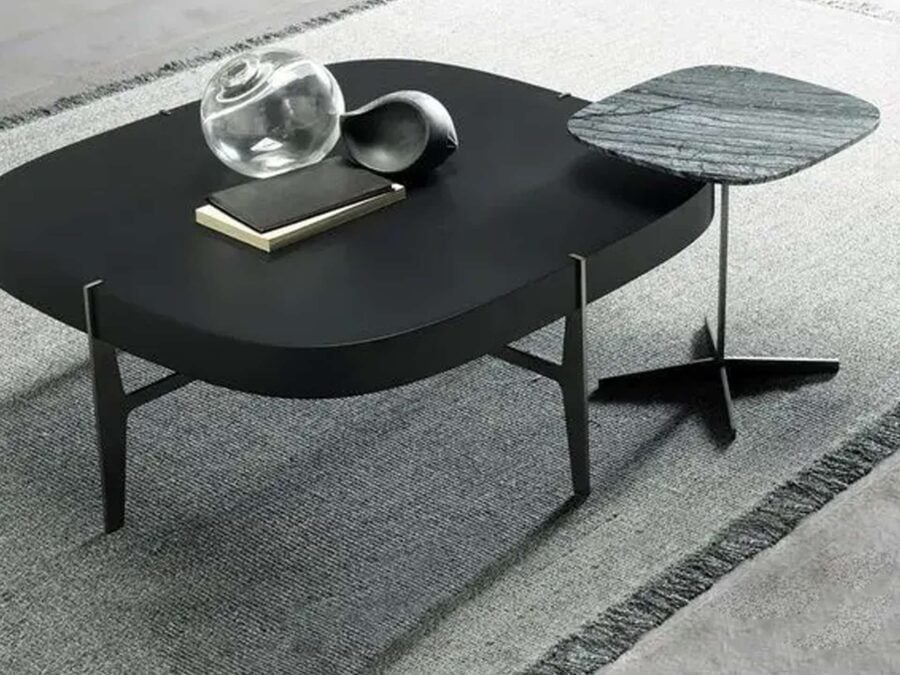 Natuzzi Italia Ido Square Accent Table