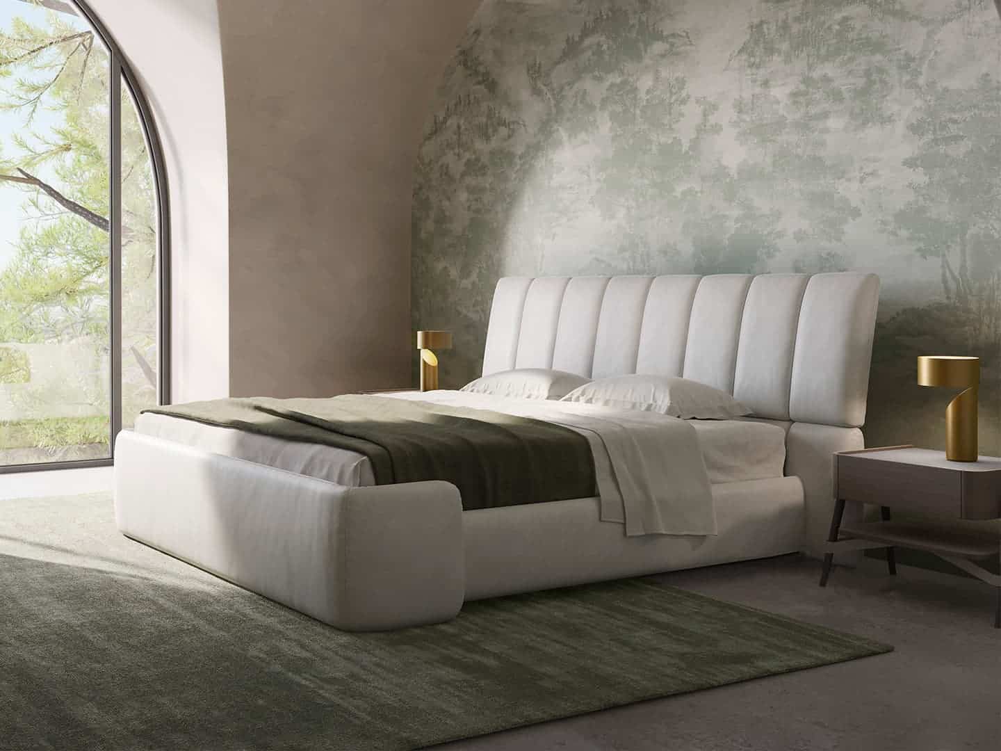 Natuzzi Italia Briq Bed King