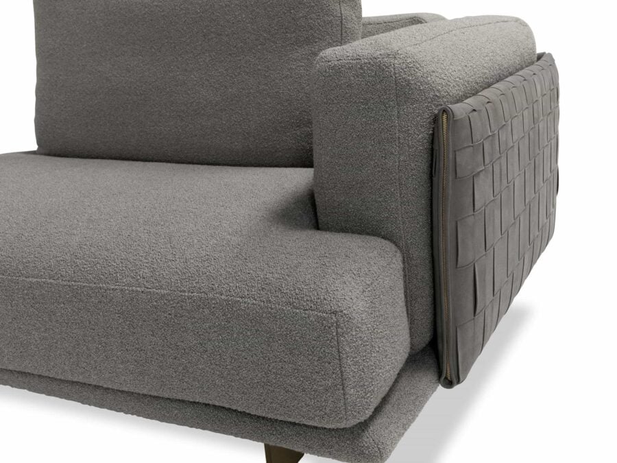 Natuzzi Italia Campus Armrest Closeup
