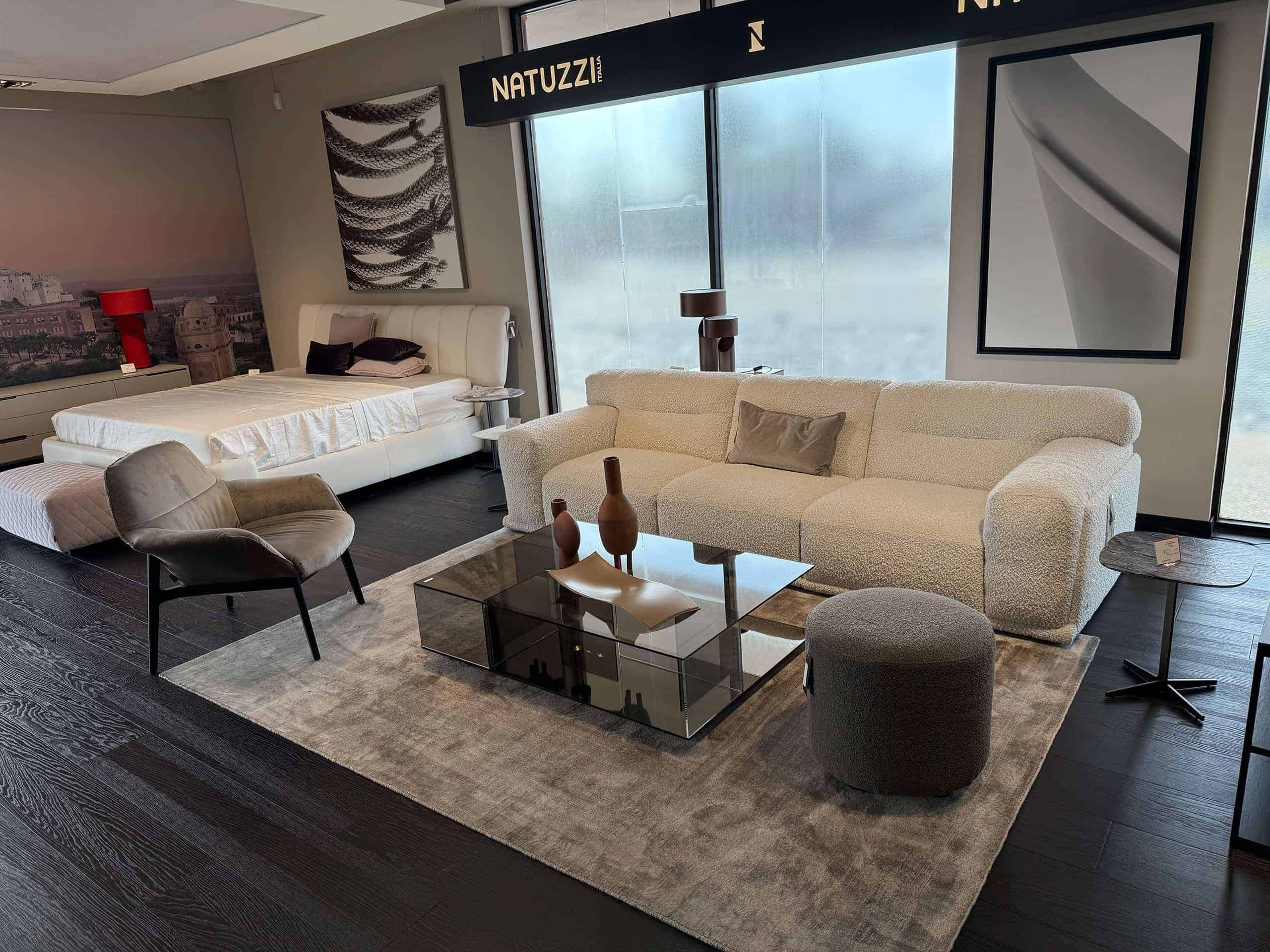 Natuzzi Italia Dorian Sofa - Furnitalia | Triple-Motion Luxury in