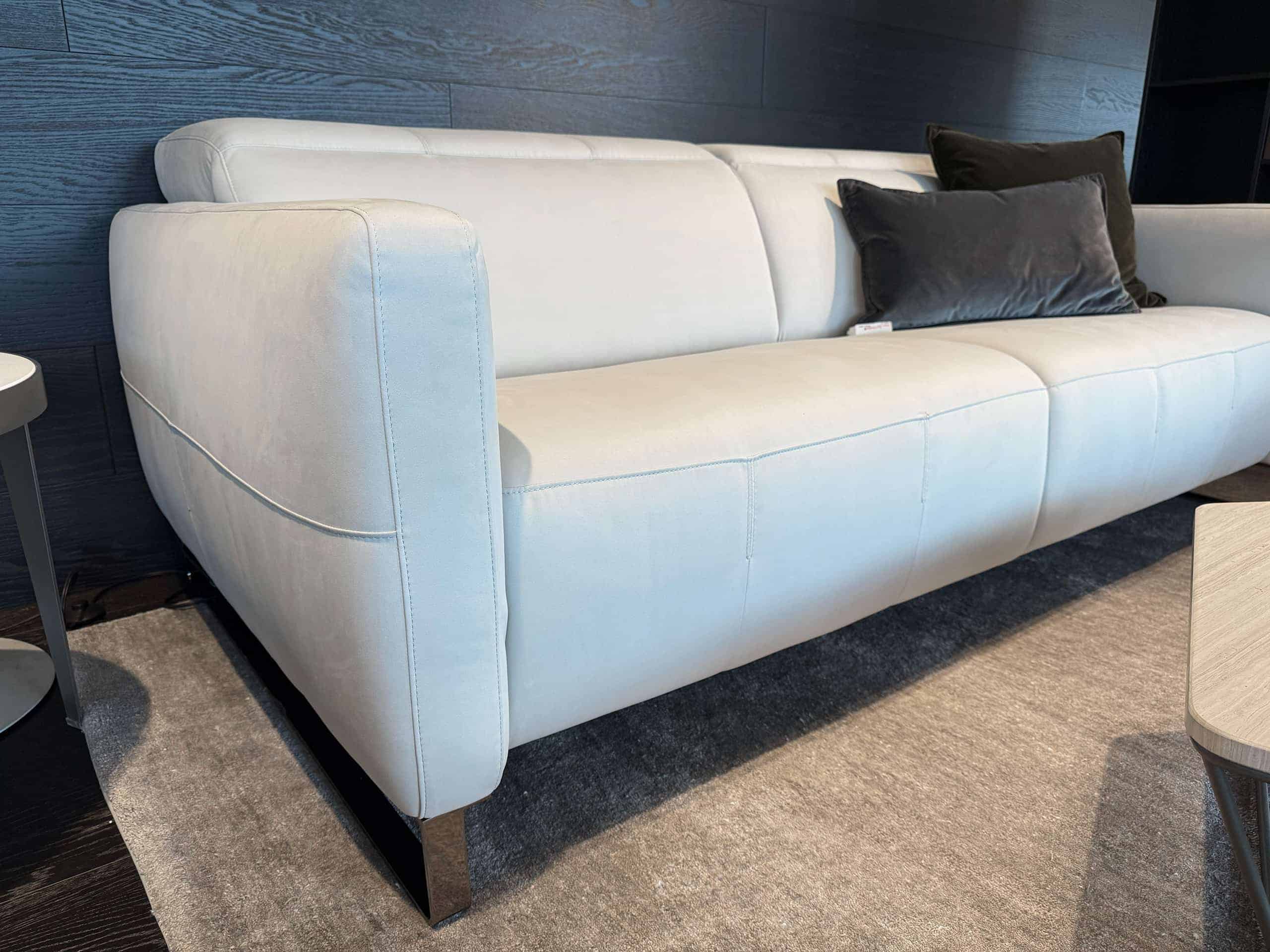 Natuzzi Italia Sophy Sofa Grey - Furnitalia | Triple-Motion Luxury