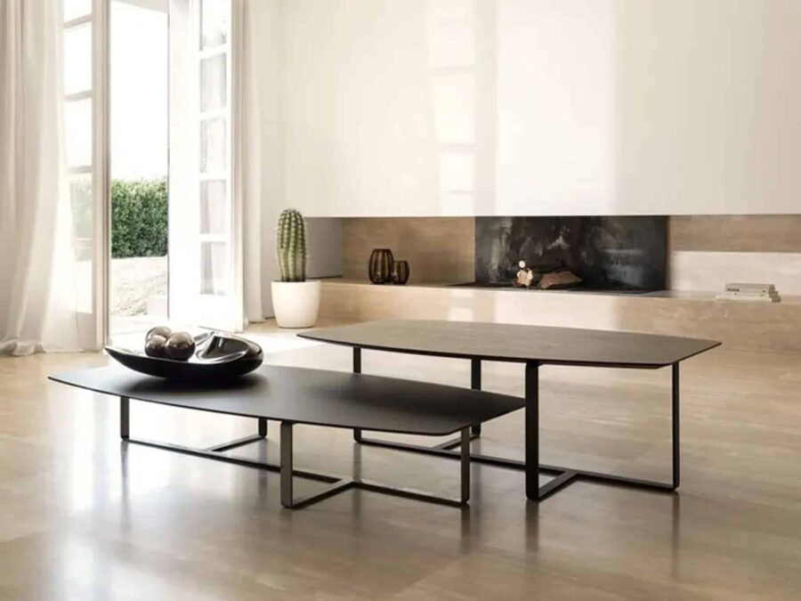 Natuzzi Italia Tempo Low Coffee Table Oak