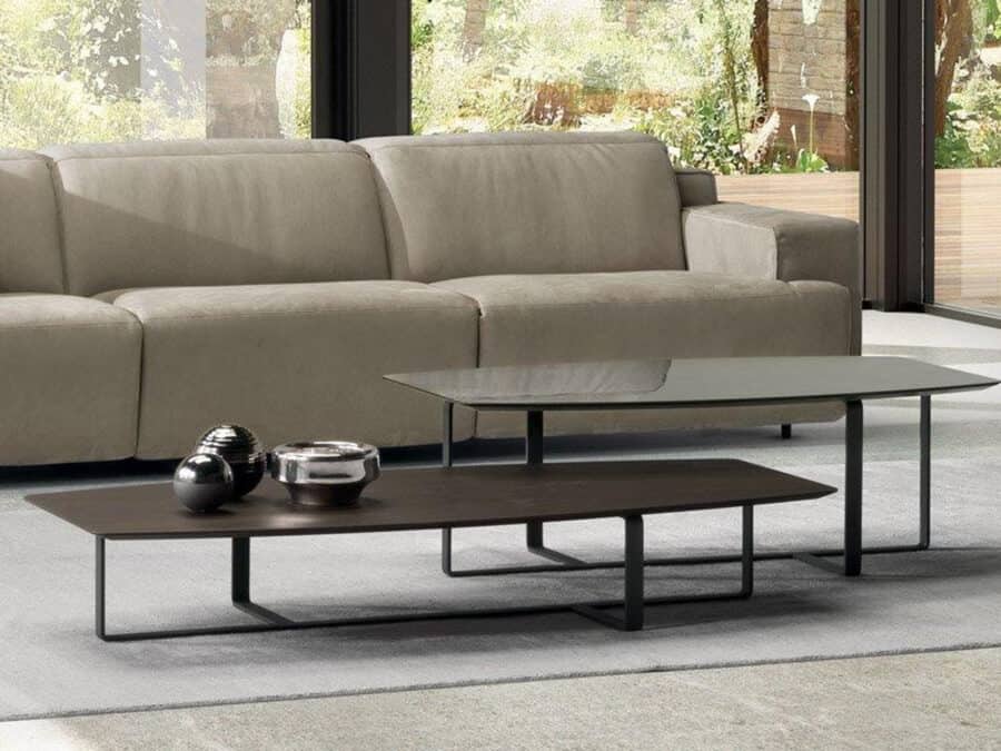 Natuzzi Italia Tempo Low Coffee Table Oak