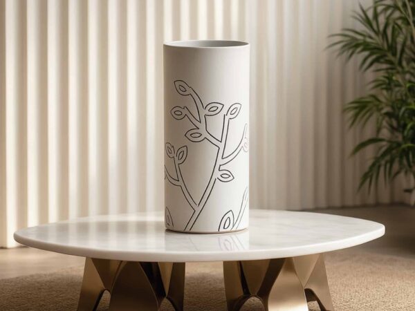 Natuzzi Italia Elda ceramic Vase