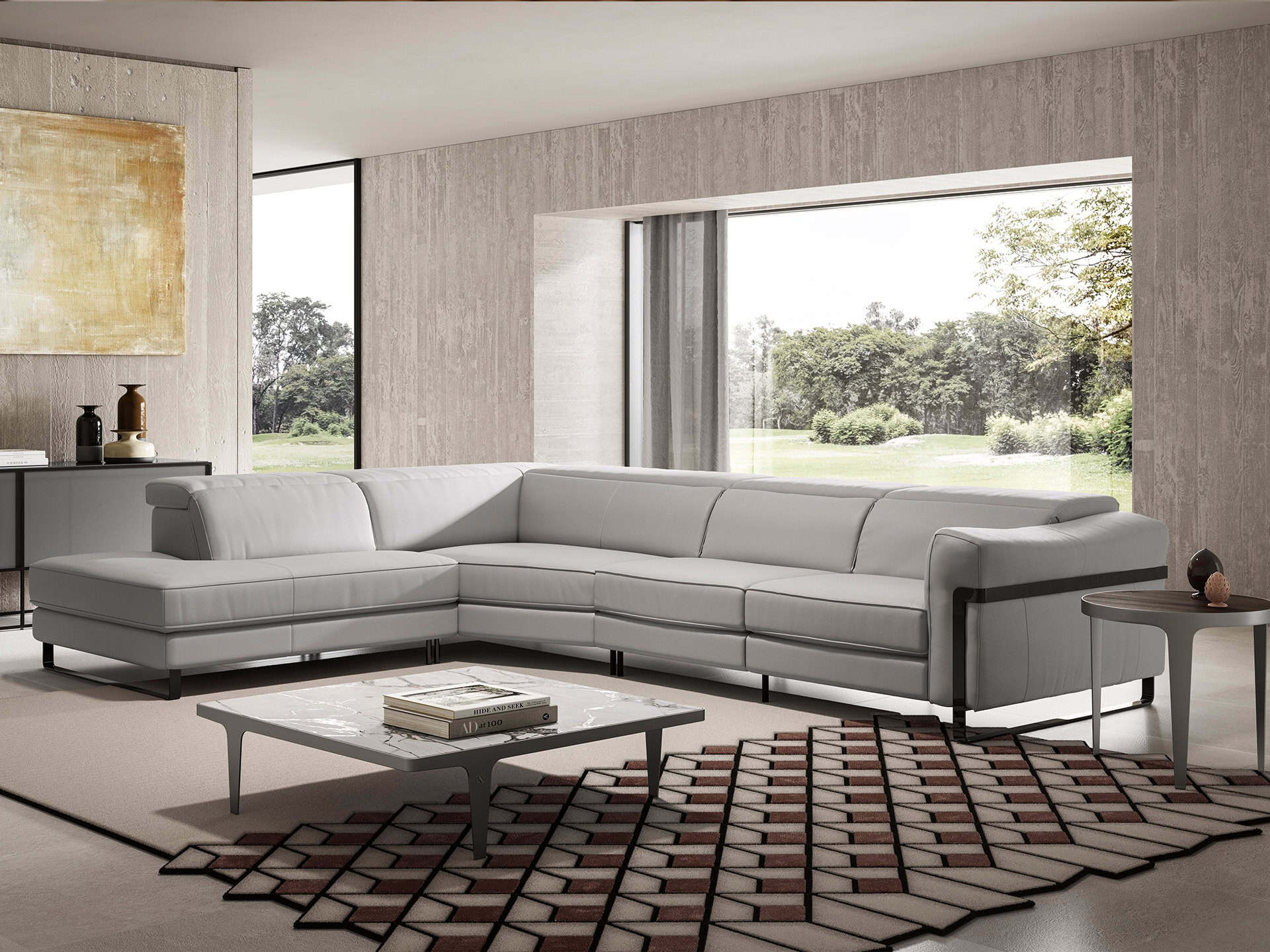 Natuzzi Italia Fidelio Power Reclining Sectional - Furnitalia