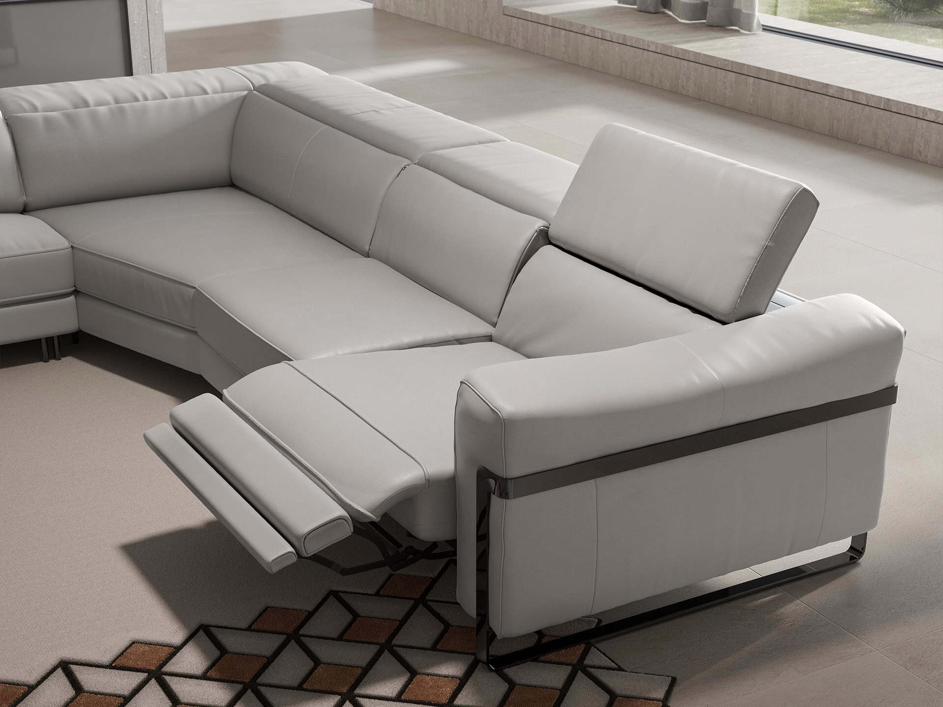 Natuzzi Italia Fidelio Power Reclining Sectional