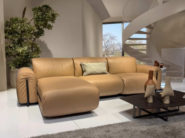 Natuzzi Italia Colle Chaise Sofa