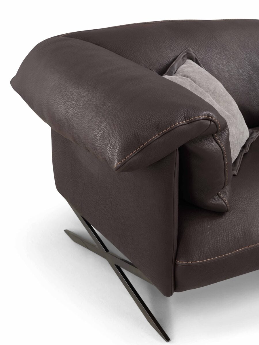 Incanto Italia - Maral i906 4pc Sectional Dark Brown 4