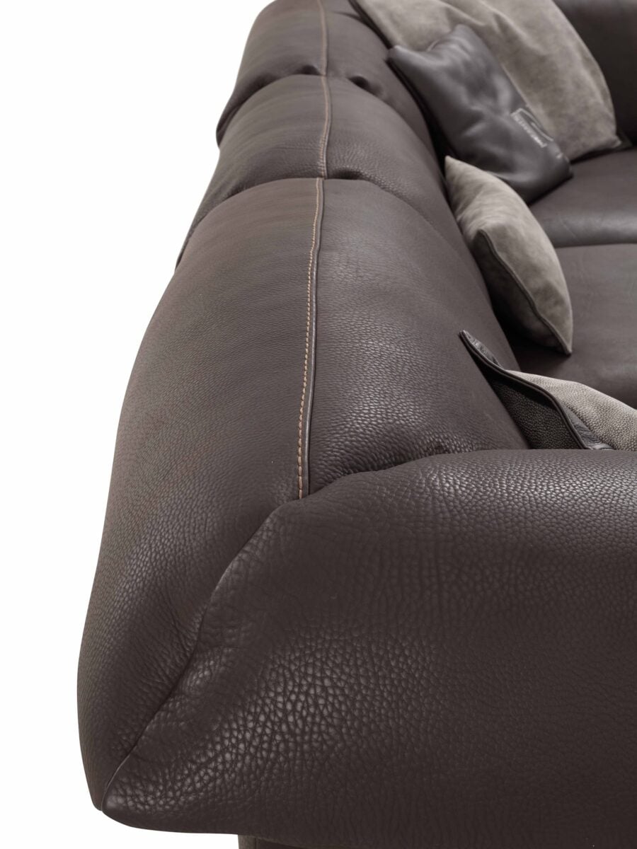 Incanto Italia - Maral i906 4pc Sectional Dark Brown 7