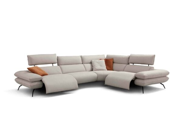 Incanto I861 Mira 4pc Power Sectional Cream