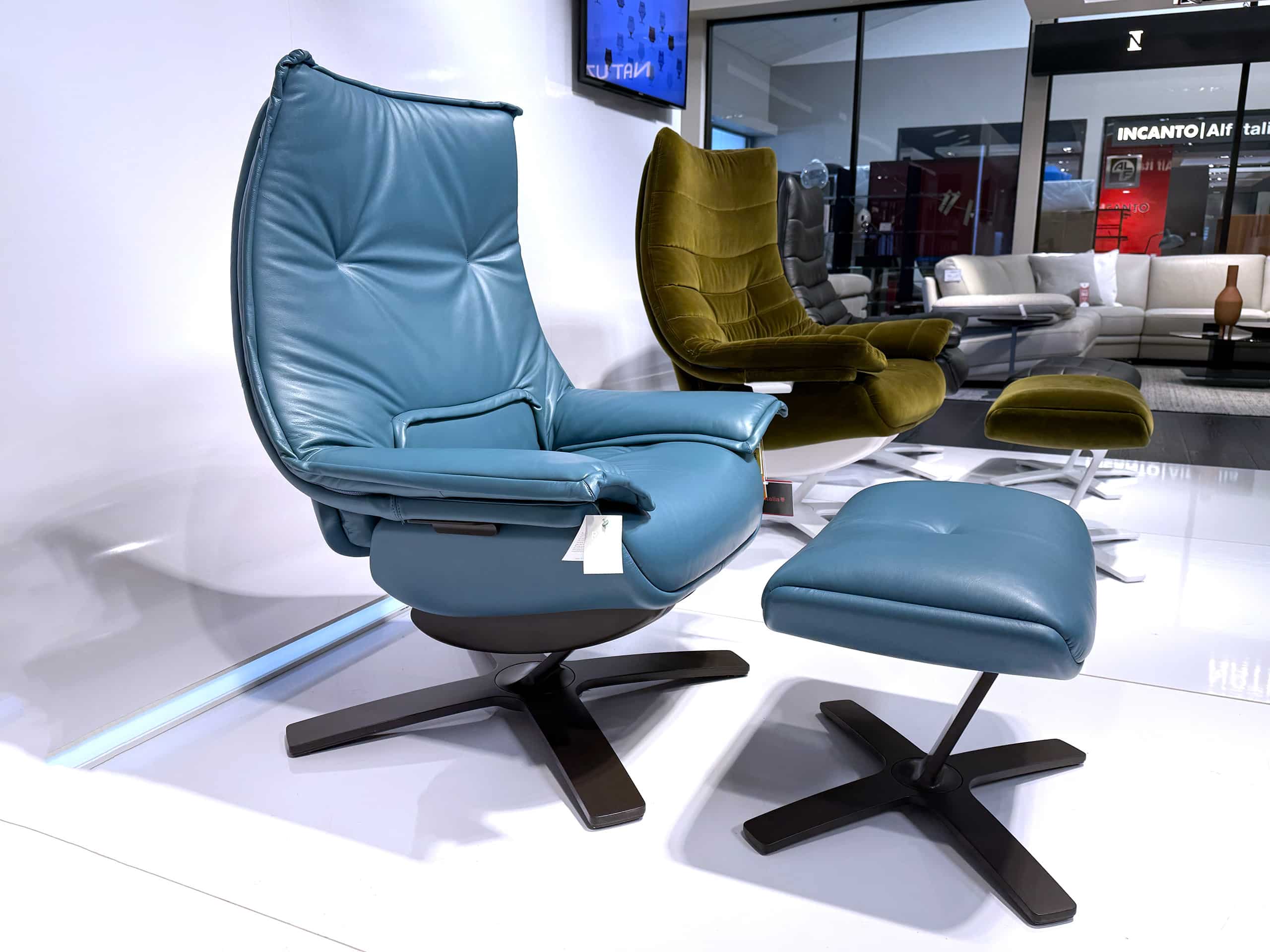 Natuzzi Italia - ReVive 601Q Linear Queen Blue 3