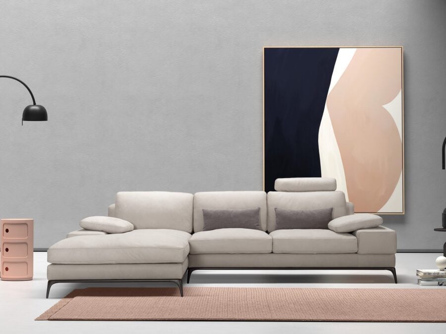 Incanto i806 Vogue L Chaise Sectional