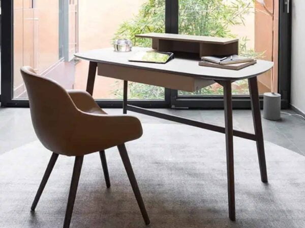 Calligaris cs4080 Match Desk Smoked Veneer