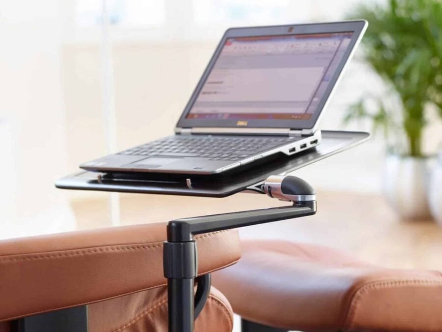 Stressless Wood Computer Table for Classic Recliners