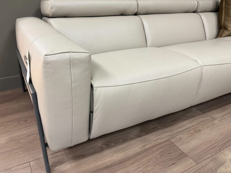 Estro Milano Claire R Power Sectional Dark Beige 6