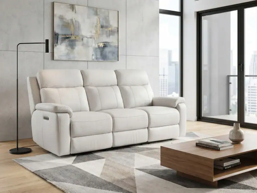 Estro Milano Ruby Power Sofa Grey