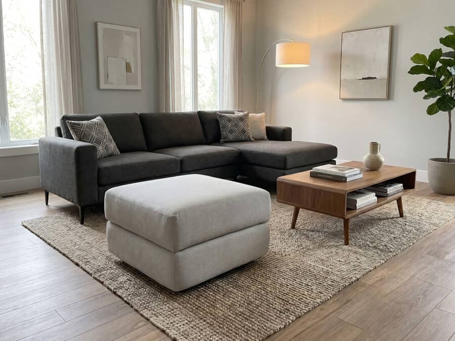 Natuzzi Editions RF105 Ottoman