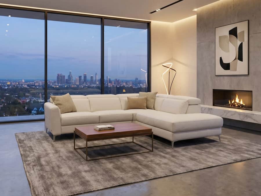 Natuzzi Editions RF38 Leather Sectional
