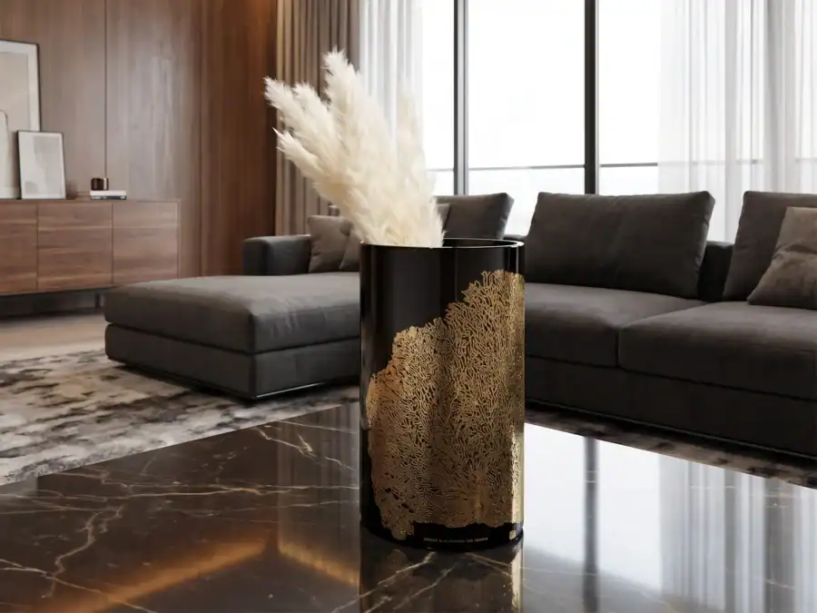 Natuzzi Italia Laamu Egyptian Vase