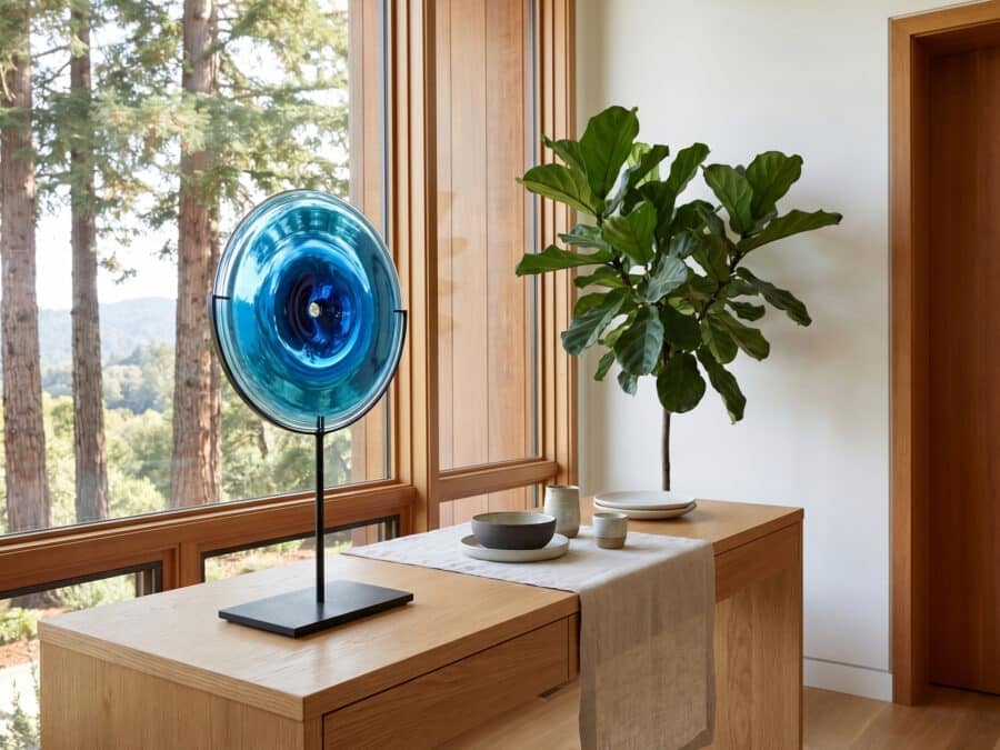 ナツッジ Natuzzi Italia Dona Bowl Beigeボウル Natuzzi Italia Pool Sculpture - Furnitalia | Hand-Blown Artistry